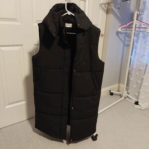 Long Puffer Vest/Coat by Love Letters